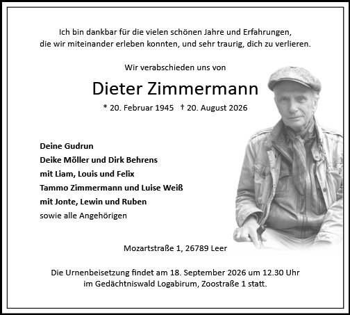 Dieter Zimmermann