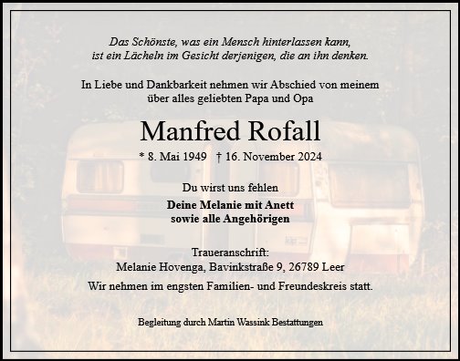 Manfred Rofall