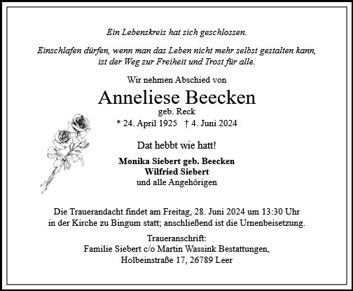 Anneliese Beecken