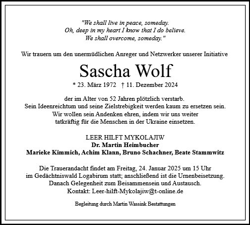 Sascha Wolf