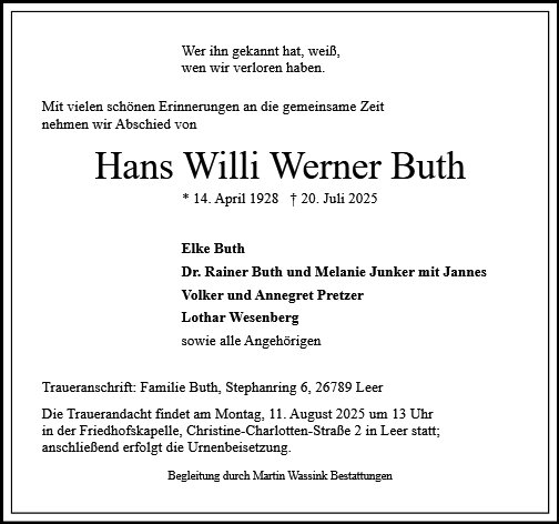 Hans Buth