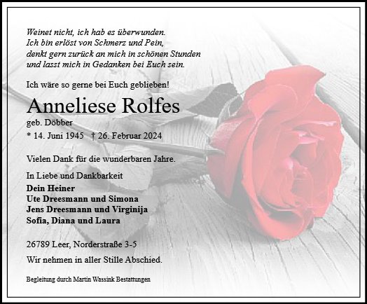 Anneliese Rolfes