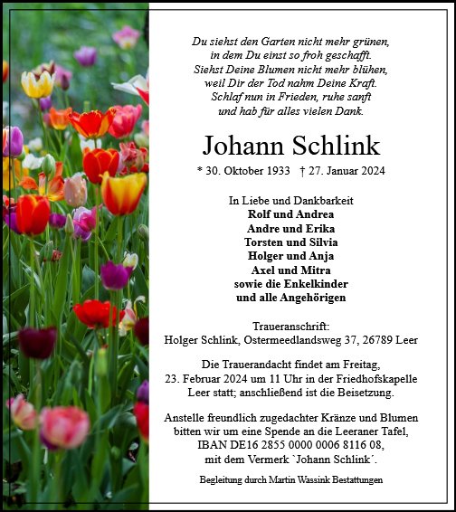 Johann Schlink