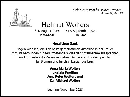Helmut Wolters