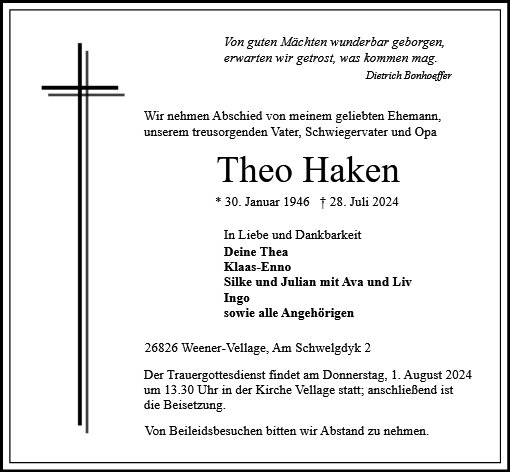 Theo Haken