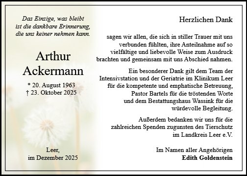 Arthur Ackermann
