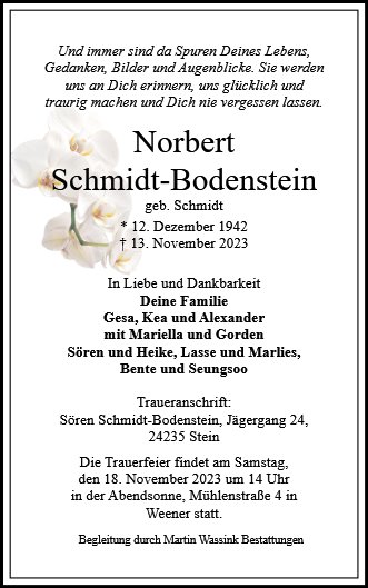 Norbert Schmidt-Bodenstein