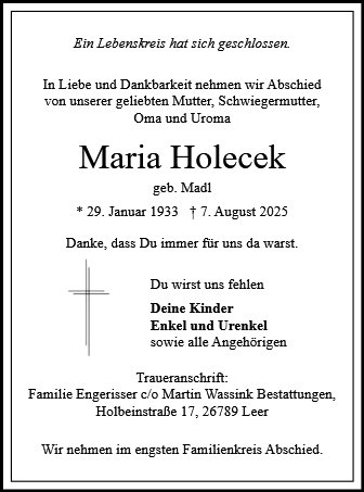 Maria Holecek