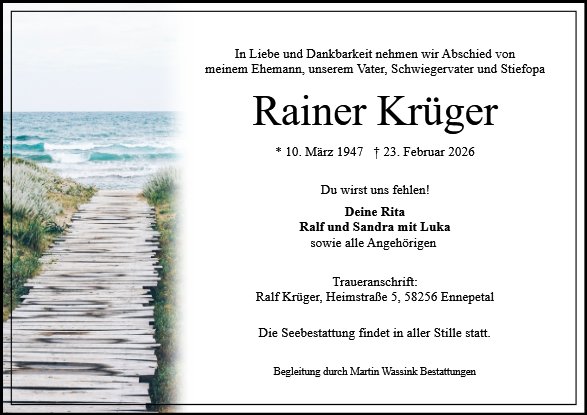 Rainer Krüger