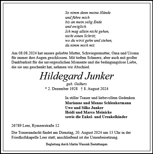 Hildegard Junker