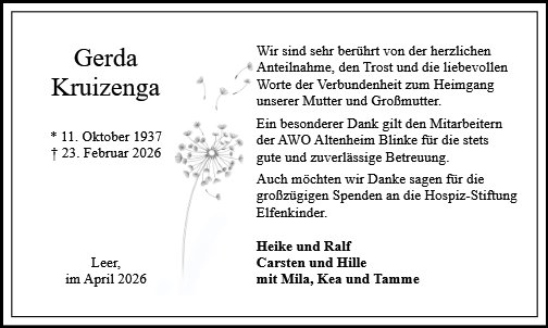 Gerda Kruizenga