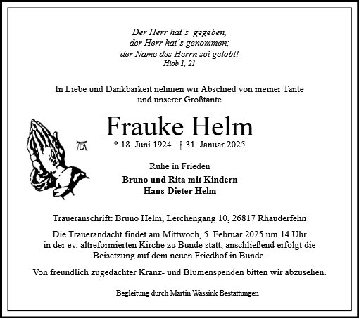 Frauke Helm