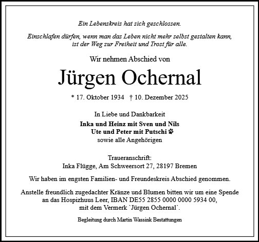 Jürgen Ochernal