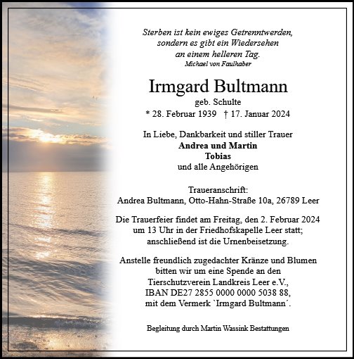 Irmgard Bultmann
