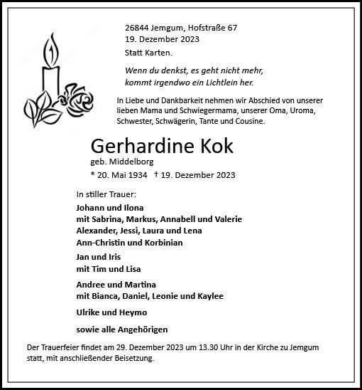 Gerhardine Kok