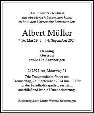 Albert Müller