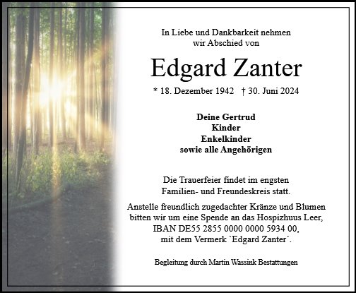 Edgard Zanter