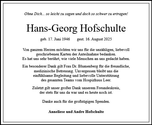 Hans-Georg Hofschulte