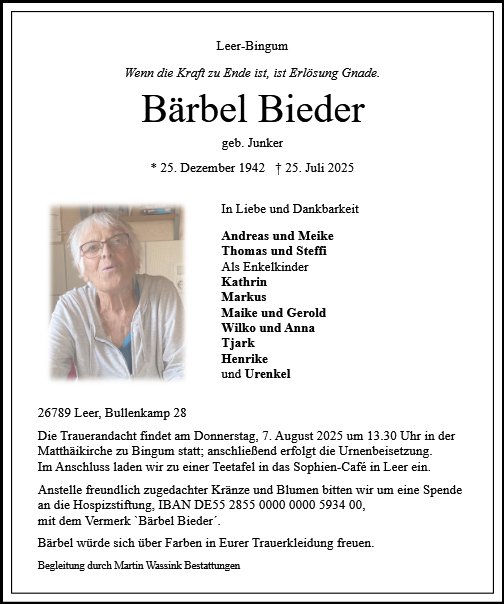 Bärbel Bieder