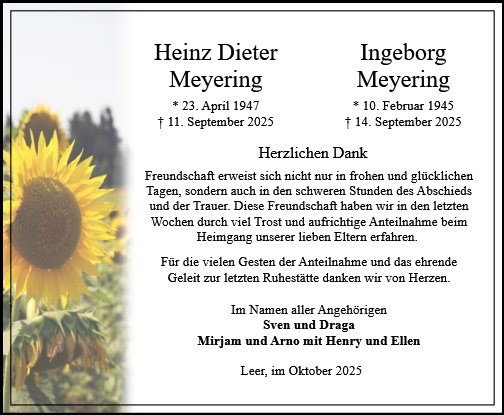 Heinz Dieter Meyering