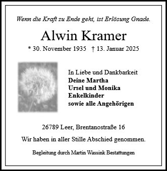 Alwin Kramer