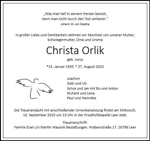 Christa Orlik