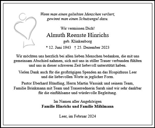 Almuth Hinrichs