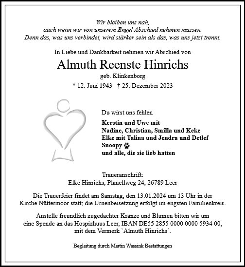Almuth Hinrichs