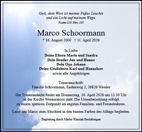 Marco Schoormann