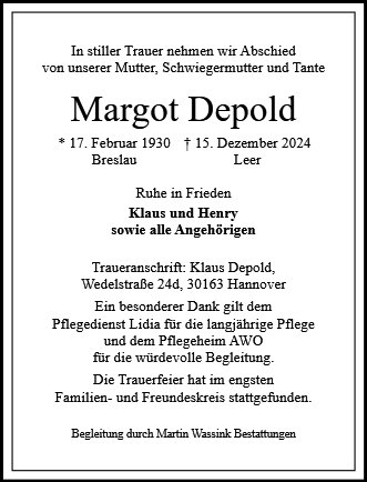 Margot Depold