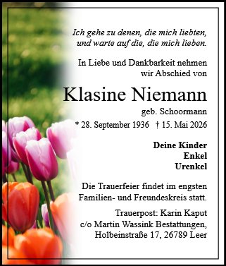 Klasine Niemann