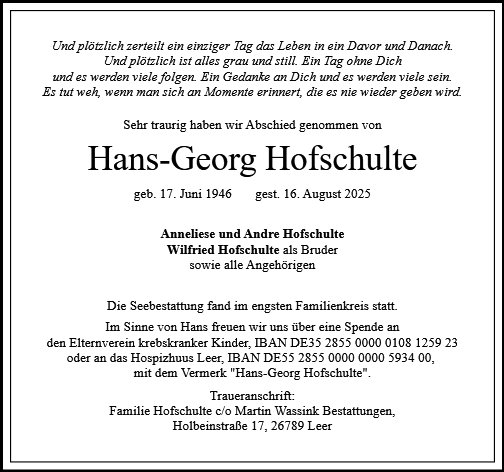Hans-Georg Hofschulte