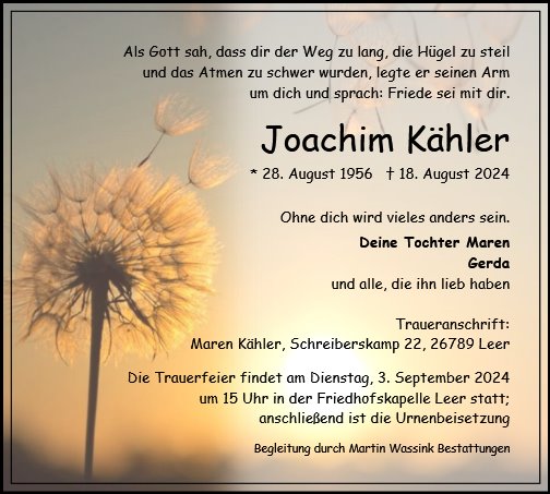 Joachim Kähler