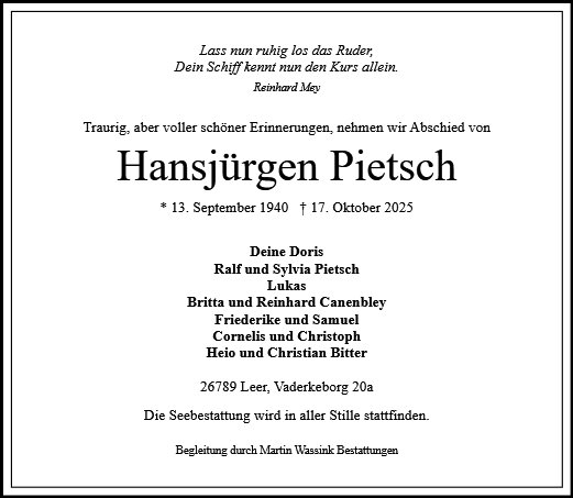 Hansjürgen Pietsch