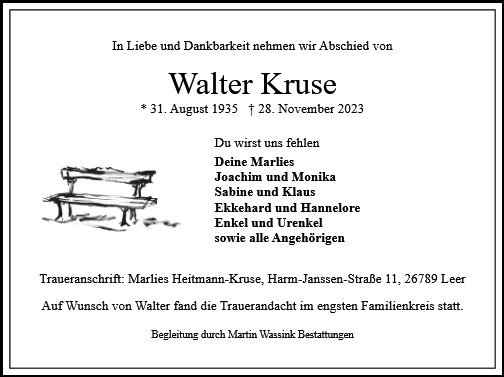 Walter Kruse