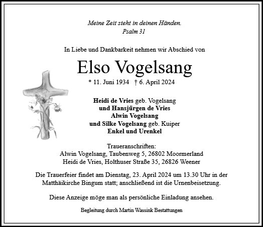 Elso Vogelsang