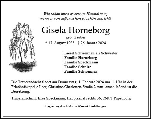 Gisela Horneborg