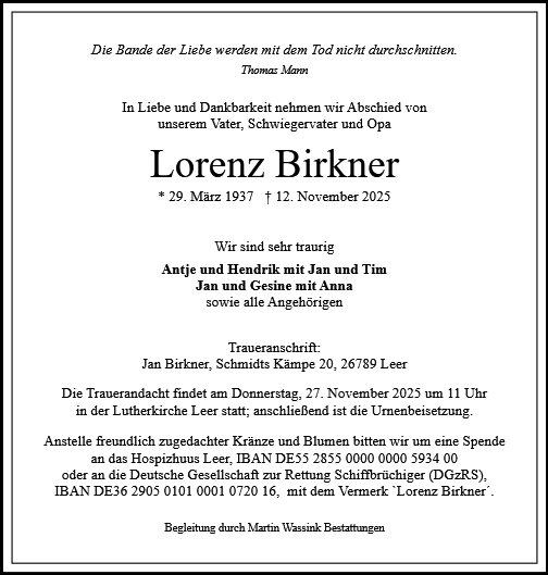 Lorenz Birkner