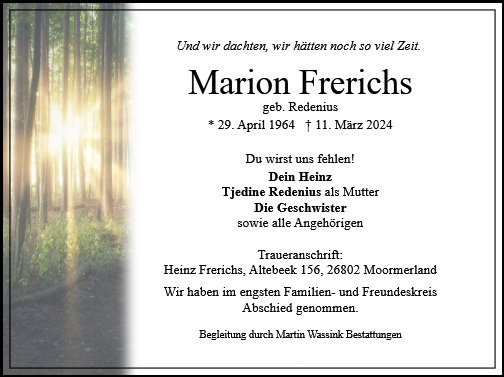 Marion Frerichs