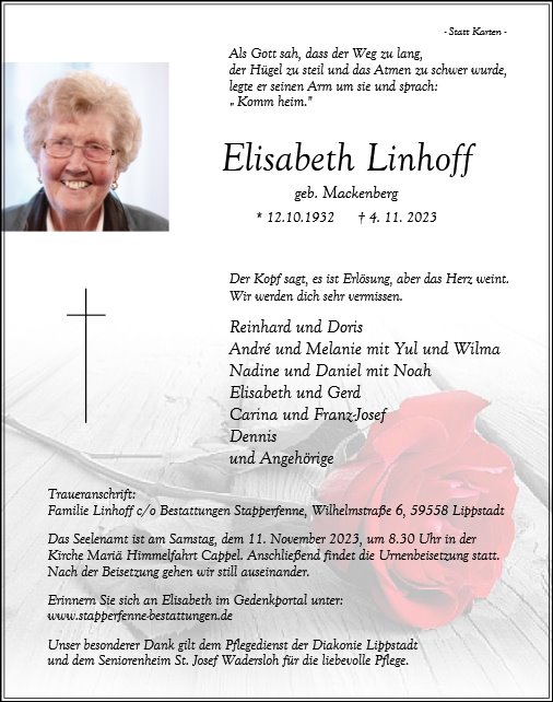 Elisabeth Linhoff