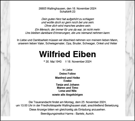 Wilfried Eiben