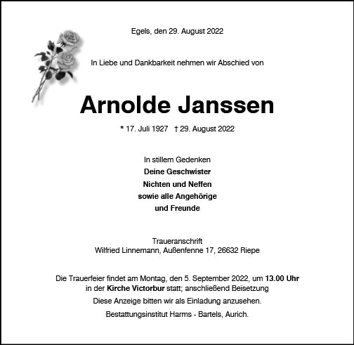Arnolde Janssen