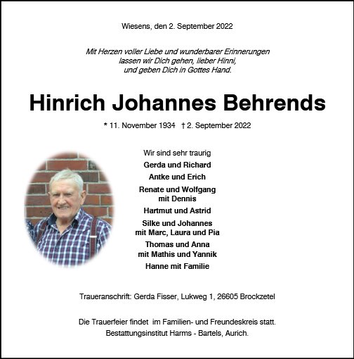 Hinrich Behrends