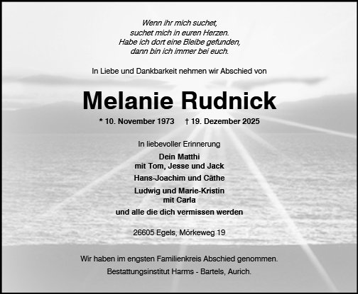 Melanie Rudnick