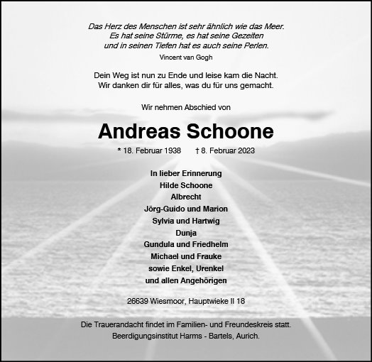 Andreas Schoone