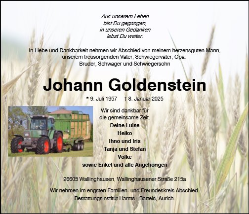 Johann Goldenstein