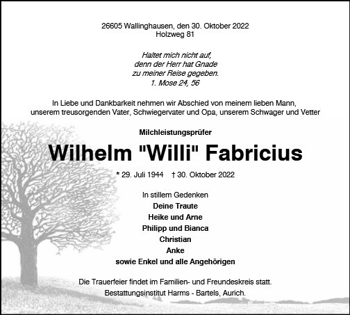 Wilhelm Fabricius