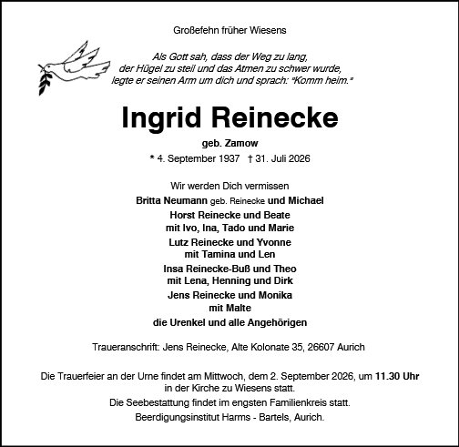 Ingrid Reinecke