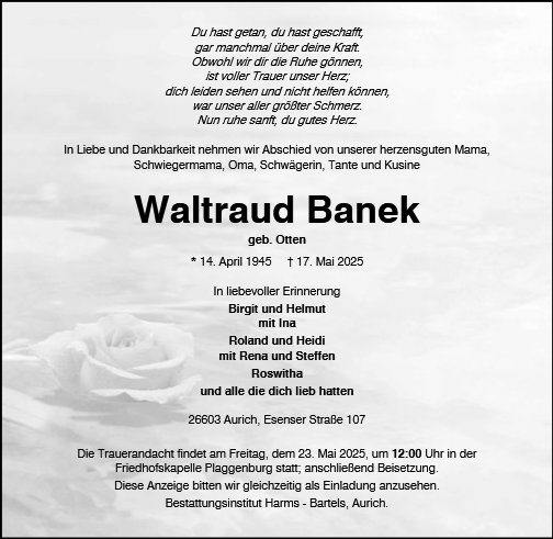 Waltraud Banek