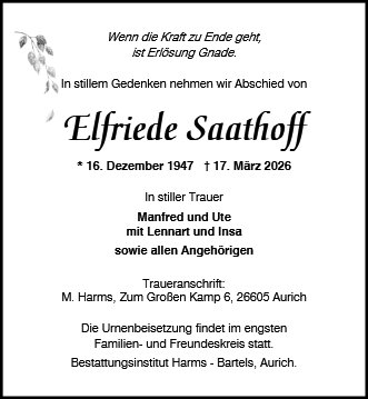 Elfriede Saathoff